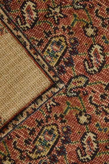 REVERSIBLE COTTON RUG - Multicoloured by Zara