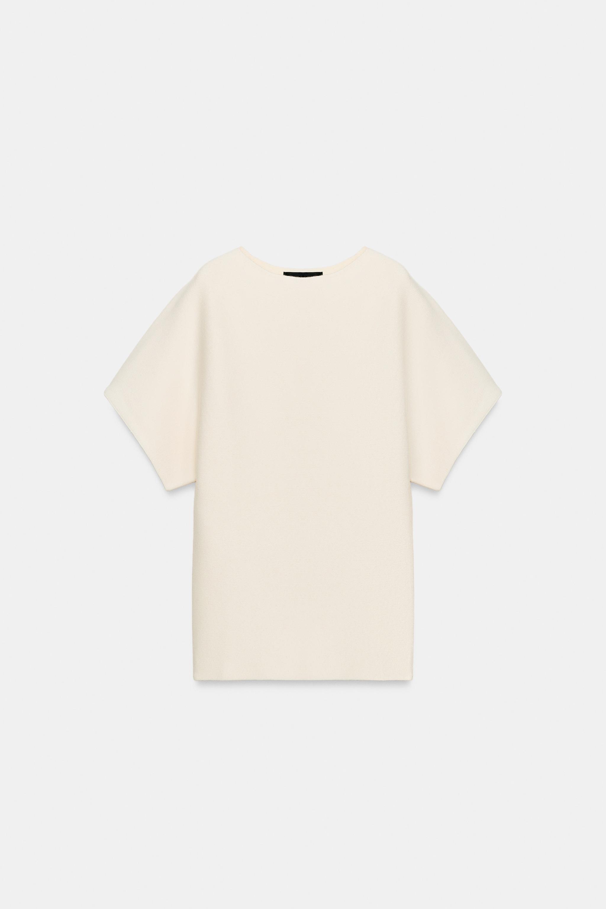 PULL EN MAILLE À MANCHES AMPLES