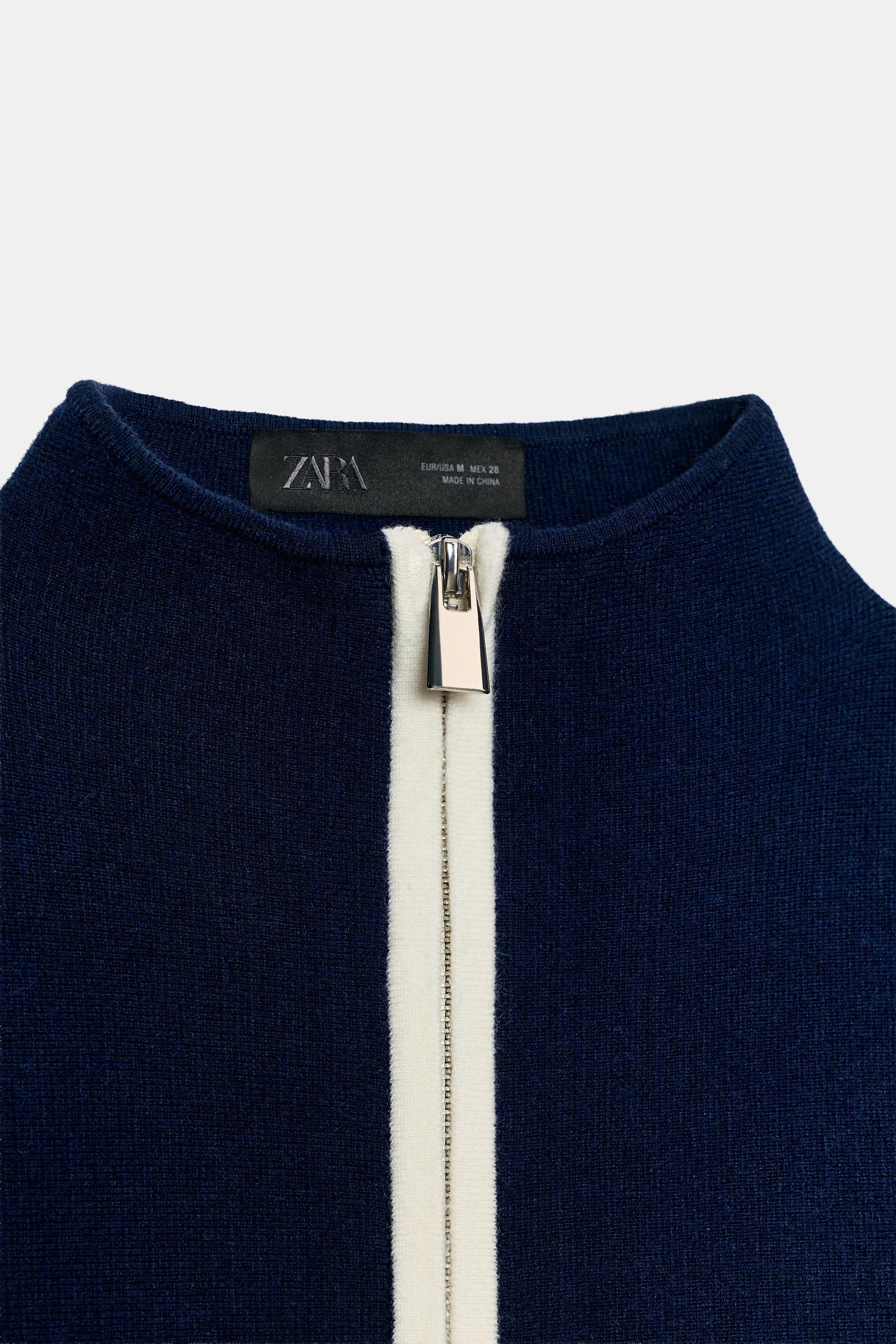 ZIP-UP CARDIGAN