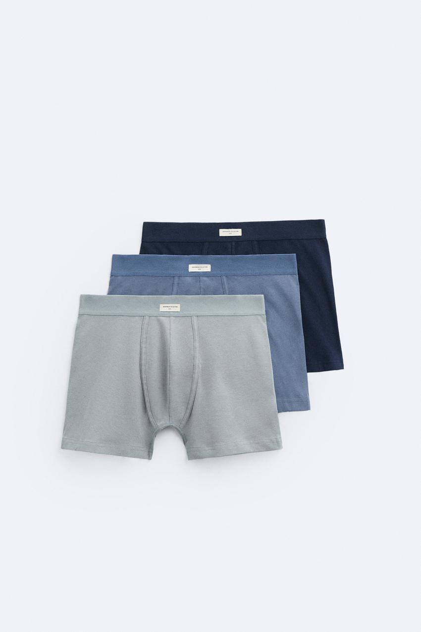 3 PACK OF SOFT BOXERS - various