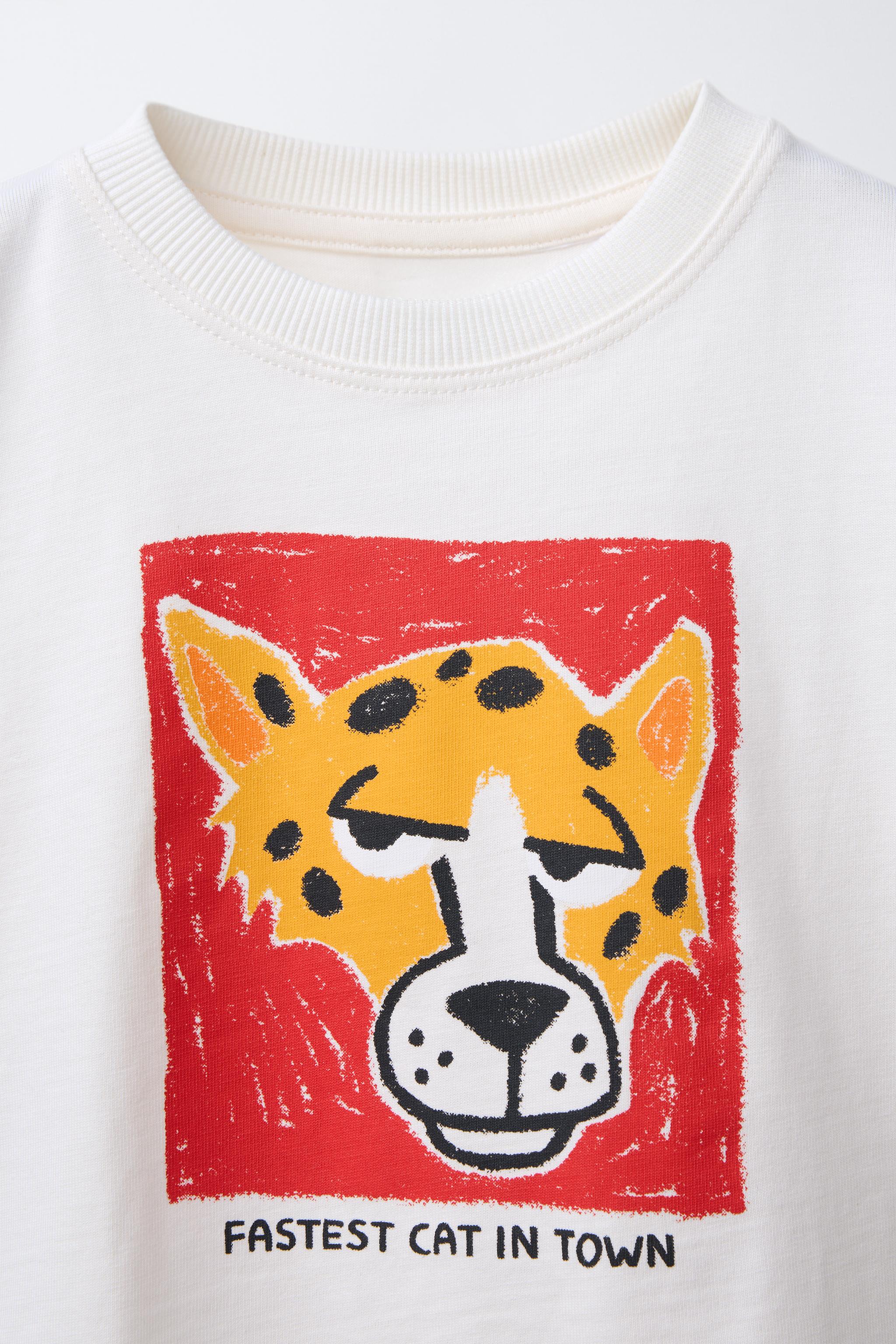 ANIMAL PRINT T-SHIRT