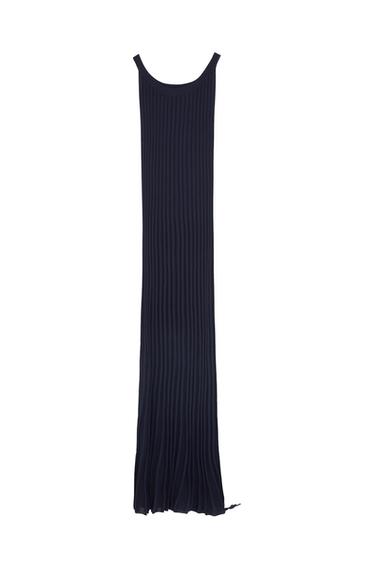 LONG TWO-TONE DRESS