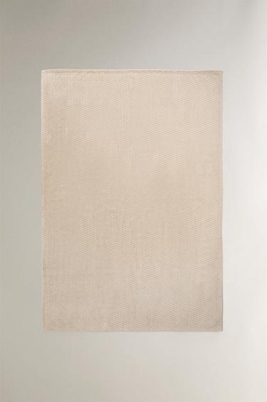 MANTA POLAR TEXTURA - Tostado de Zara - Imagen 0