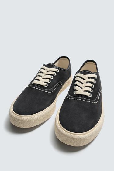 BASKETS EN TISSU - Noir de Zara - Image 1