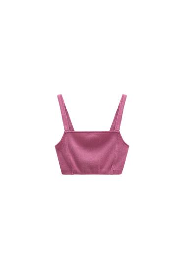 RIBBED CROP TOP