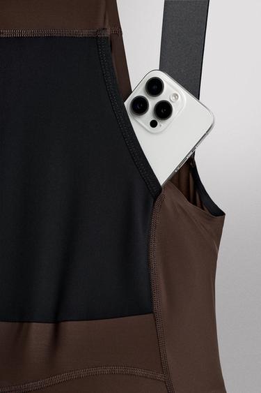 CYCLING SHORTS - Brown by Zara - Image 10
