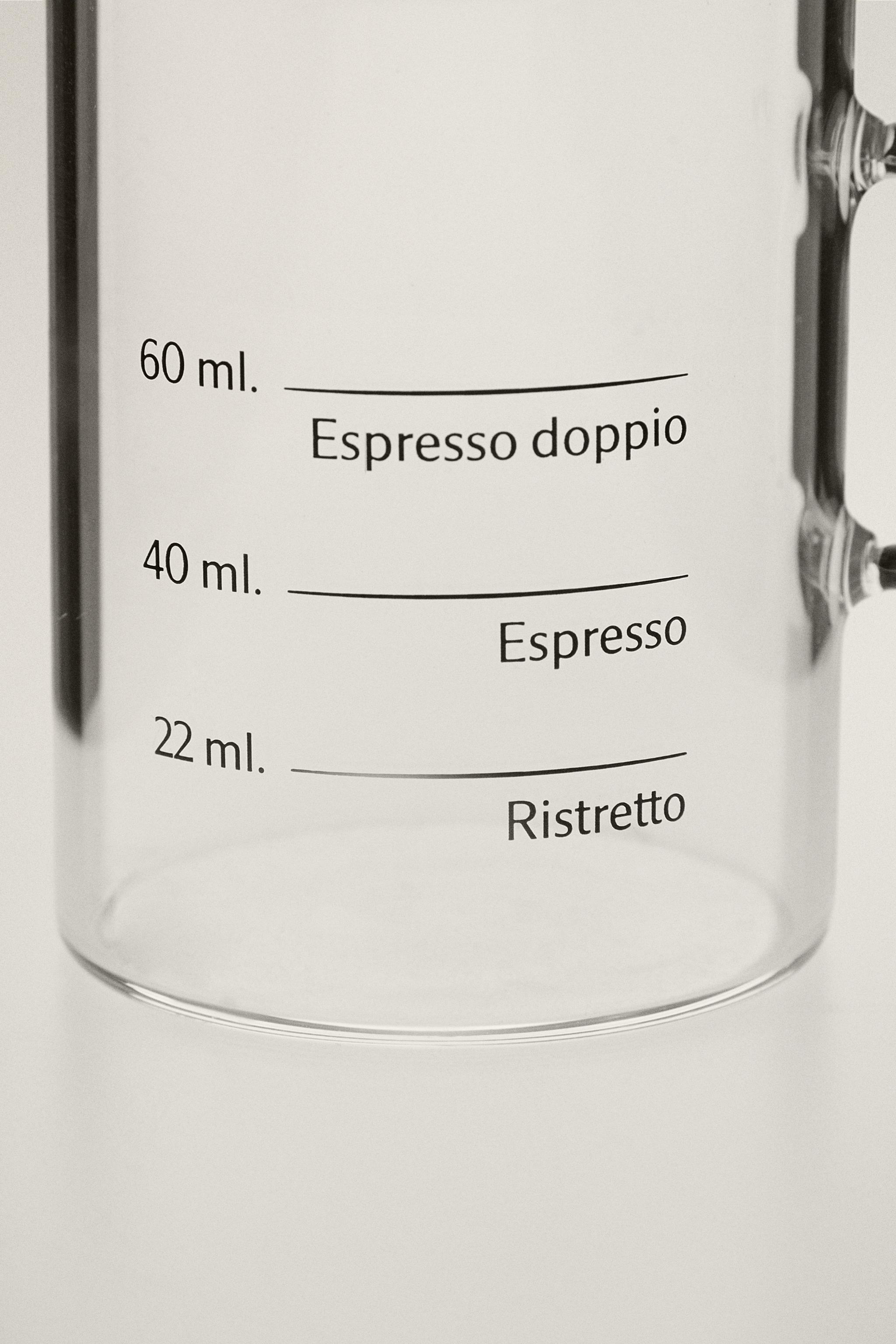 BOROSILICATE GLASS MUG WITH SILK SCREEN
