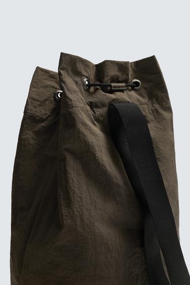 SAC SEAU TECHNIQUE - Vert kaki de Zara - Image 4