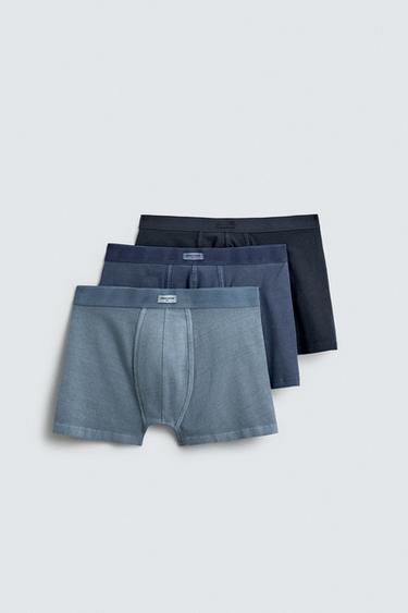 SOFT BOXERS 3-PACK - various by Zara
