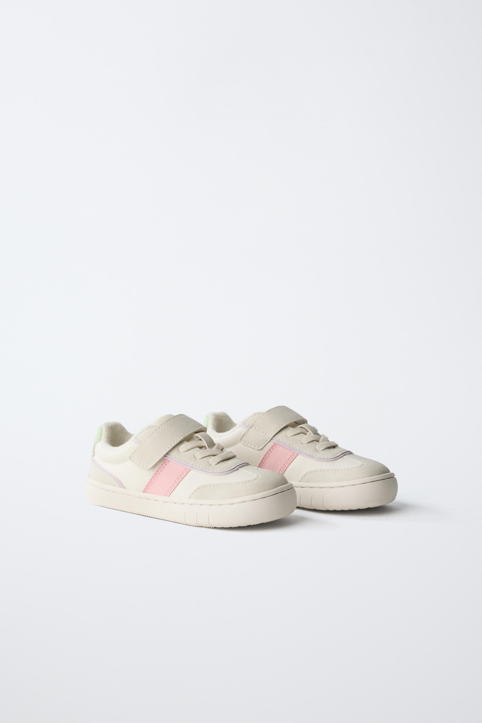 Детские кроссовки Zara CONTRASTING BAREFOOT SNEAKERS — фото 2