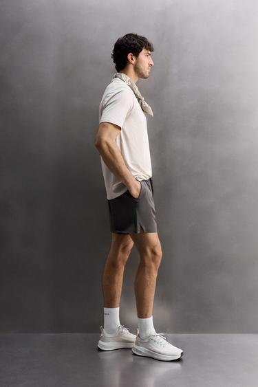 BASIC TRAINING SHORTS - Anthracite grey by Zara - Image 3