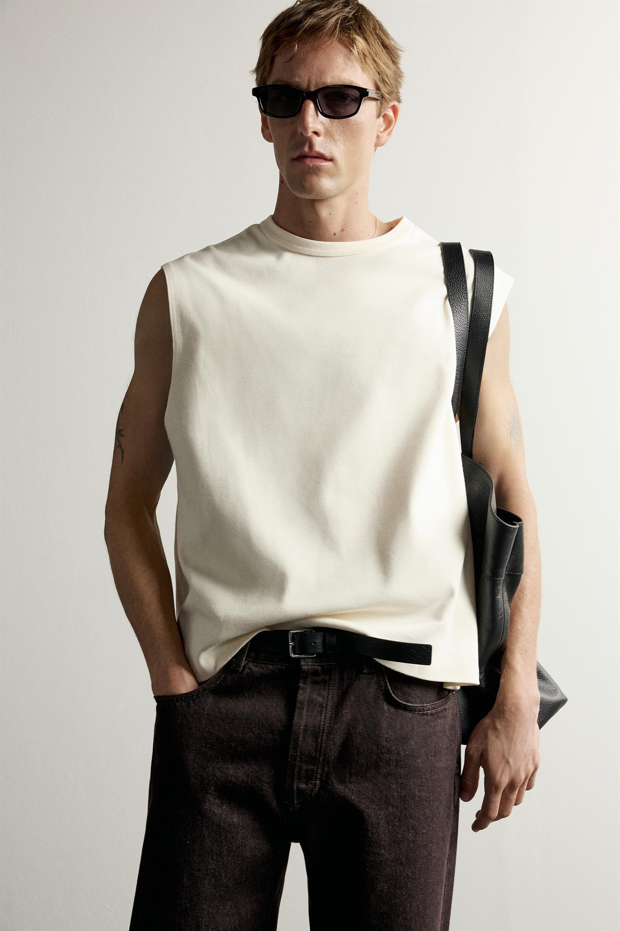 COMPACT RIBBED TANK TOP