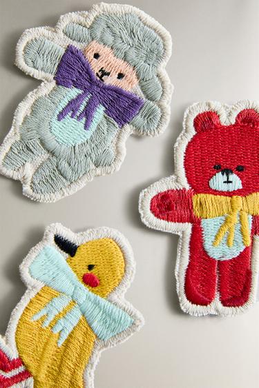 PACK PATCHS ENFANT X THE ANIMALS OBSERVATORY (PACK DE 6) - Multicolore de Zara - Image 2