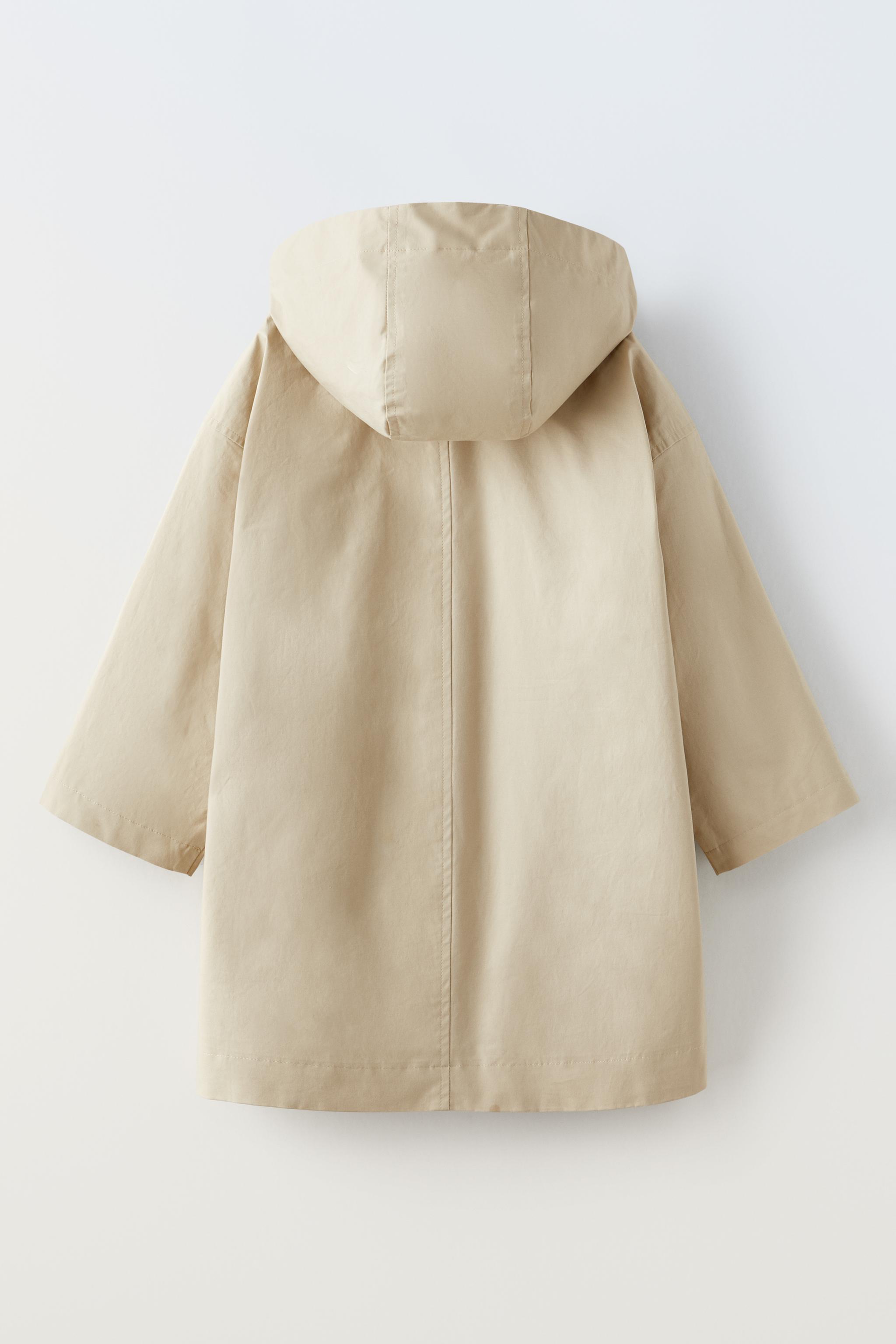 HOODED POCKET PARKA - Mid-camel | ZARA United States