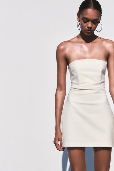 فستان قصير - خَام الخاص بـ Zara