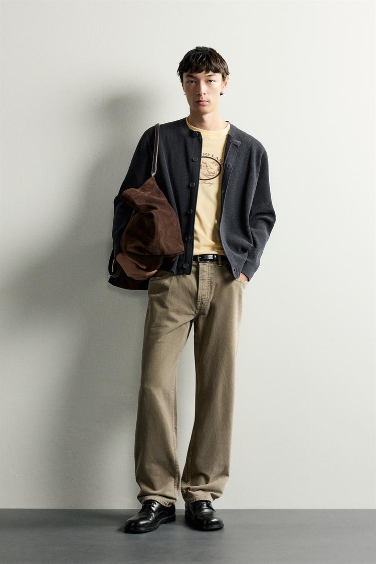 CHENILLE RELAXED FIT CARDIGAN