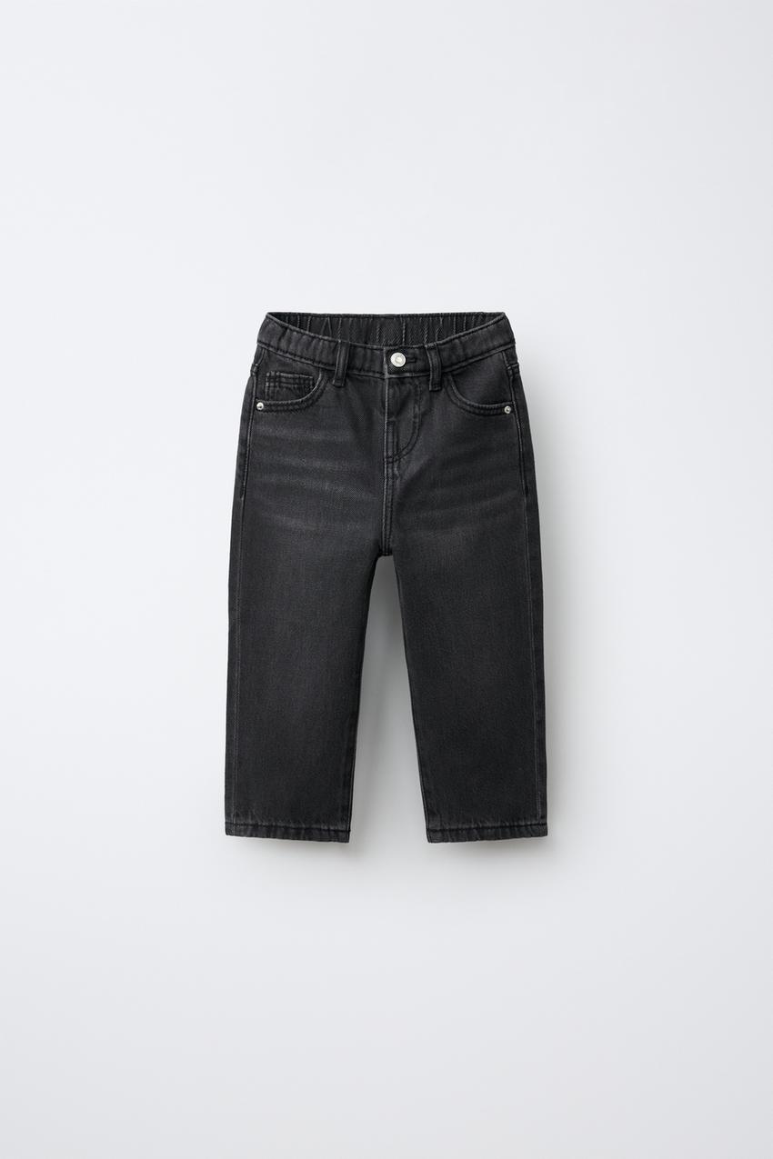 ストレートデニムパンツ - ブラック | ZARA Japan / 日本