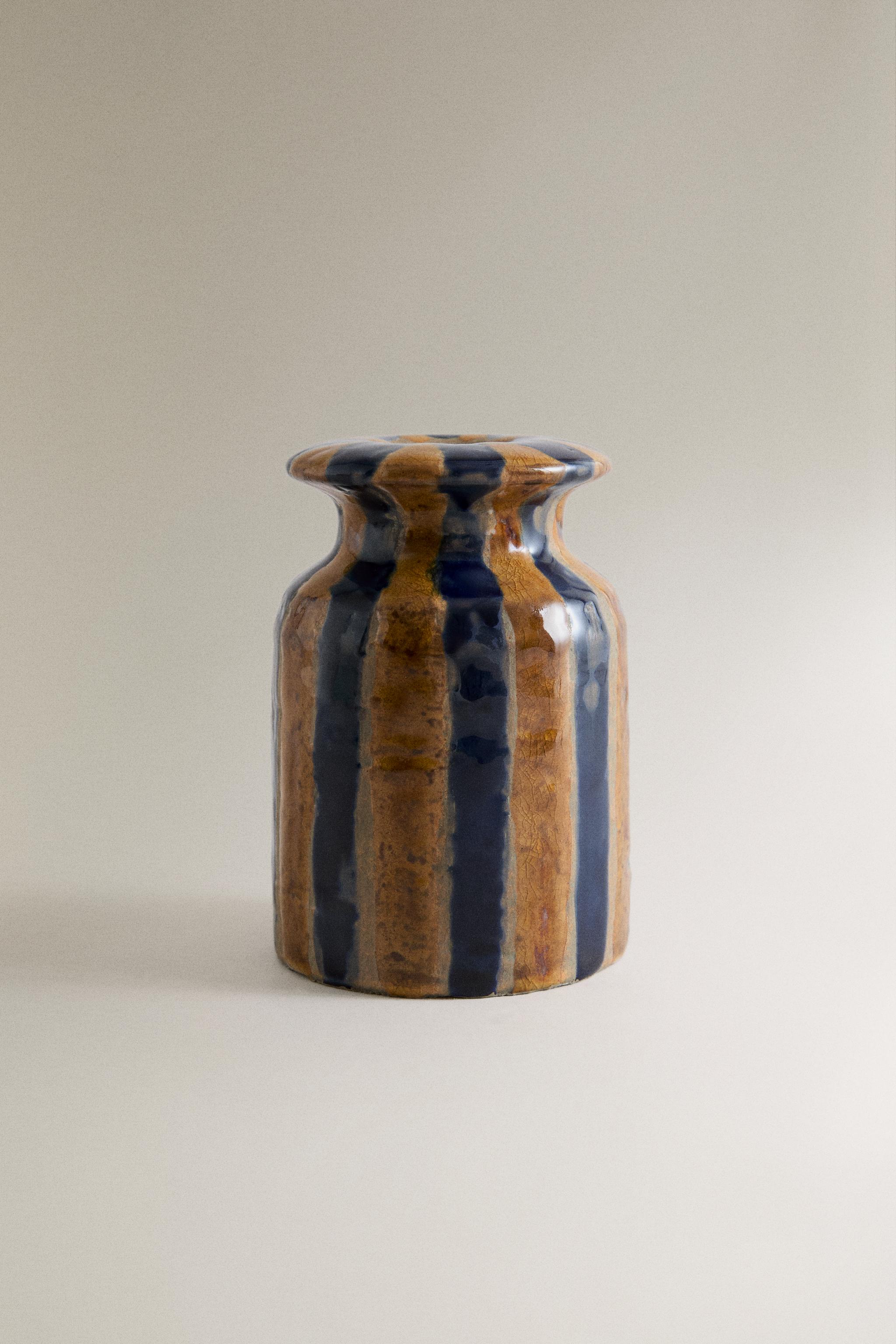 STRIPED CERAMIC REED DIFFUSER TRIM