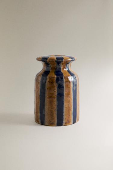 COLOURFUL CERAMIC REED DIFFUSERS DECORATIVE TRIM - Stripes by Zara - Image 0