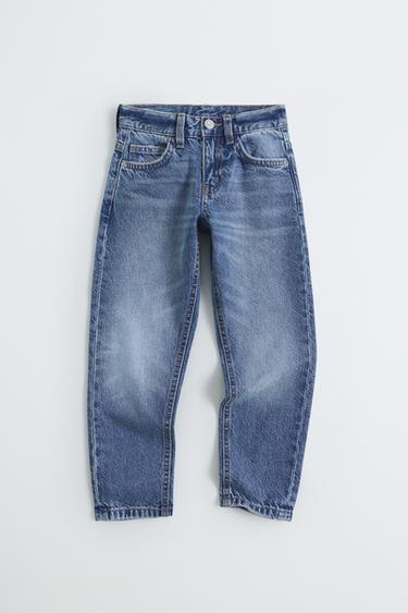 SLIM FIT JEANS - Mid-blue by Zara