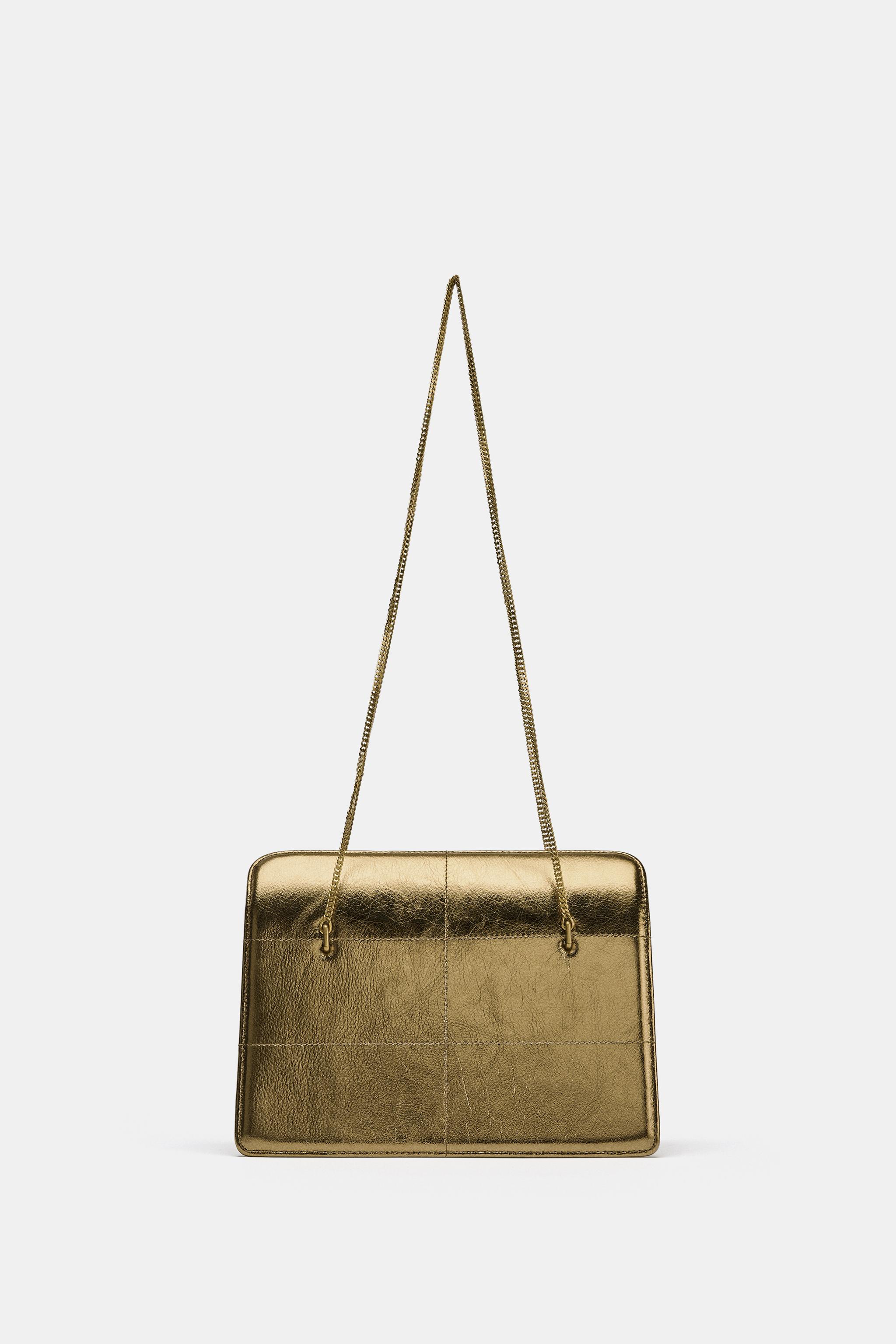 LEATHER SHOULDER BAG