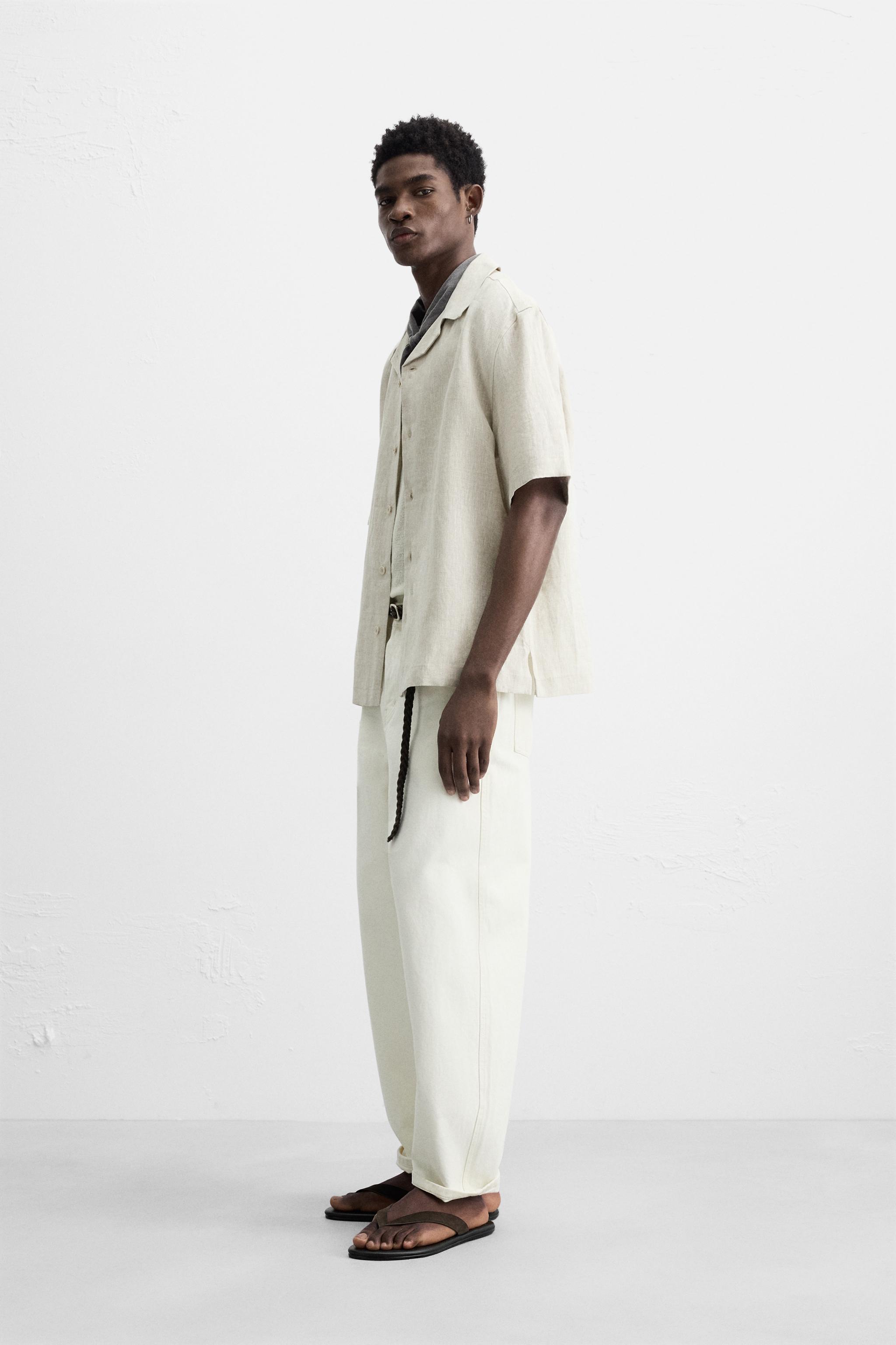 【ZARA】リネンコットンシャツ | 2675/404/681 00399301800-a1.jpg?ts=