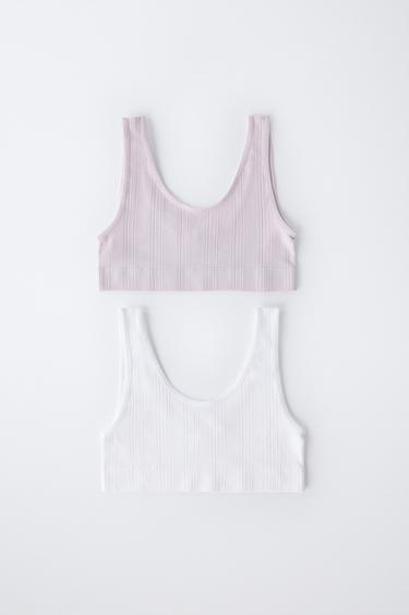 8-14 ANS/ LOT DE DEUX TOPS SEAMLESS - Multicolore de Zara - Image 3