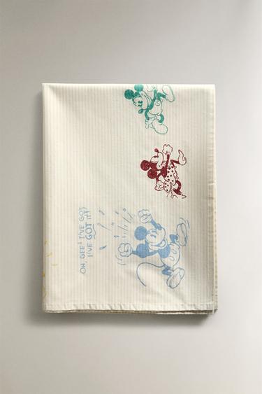 Zara KIDS' MICKEY & MINNIE ©DISNEY COTTON TABLECLOTH - Multicolored