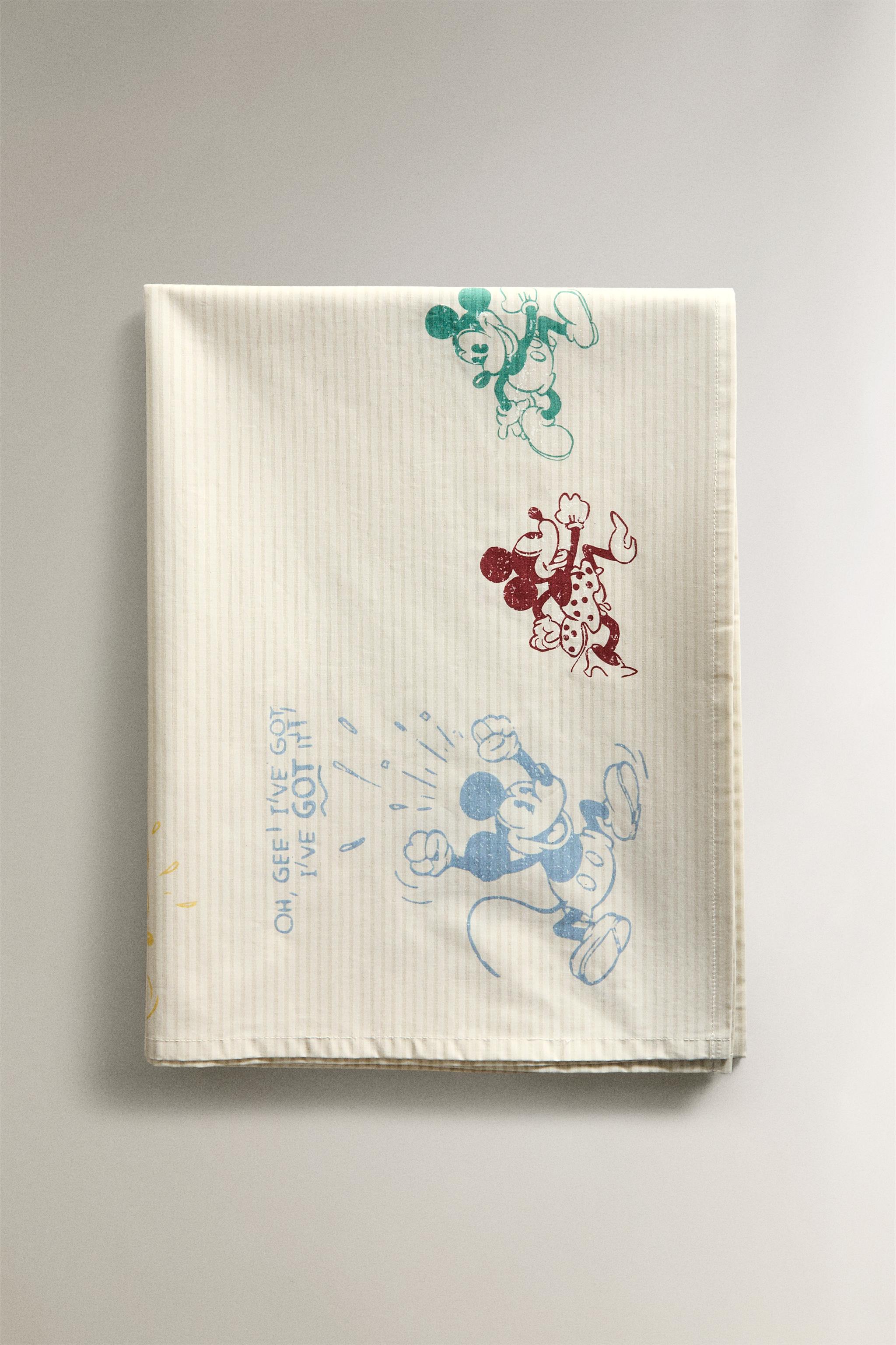 KIDS' MICKEY & MINNIE ©DISNEY COTTON TABLECLOTH