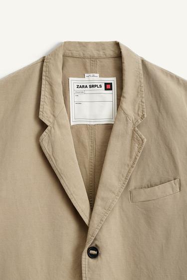 WSHD BLZR 14 - Marron clair de Zara - Image 5