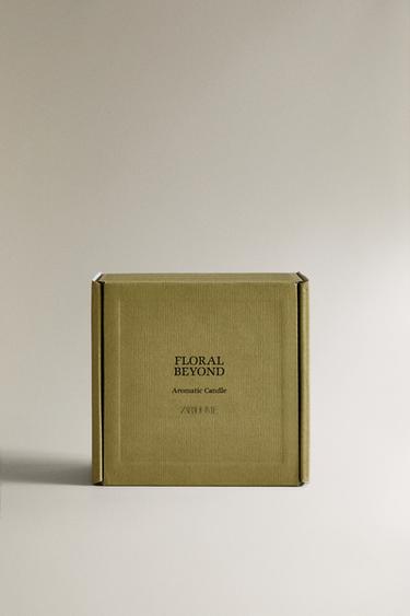(170 G) FLORAL BEYOND SCENTED CANDLE - Light red by Zara - Image 3