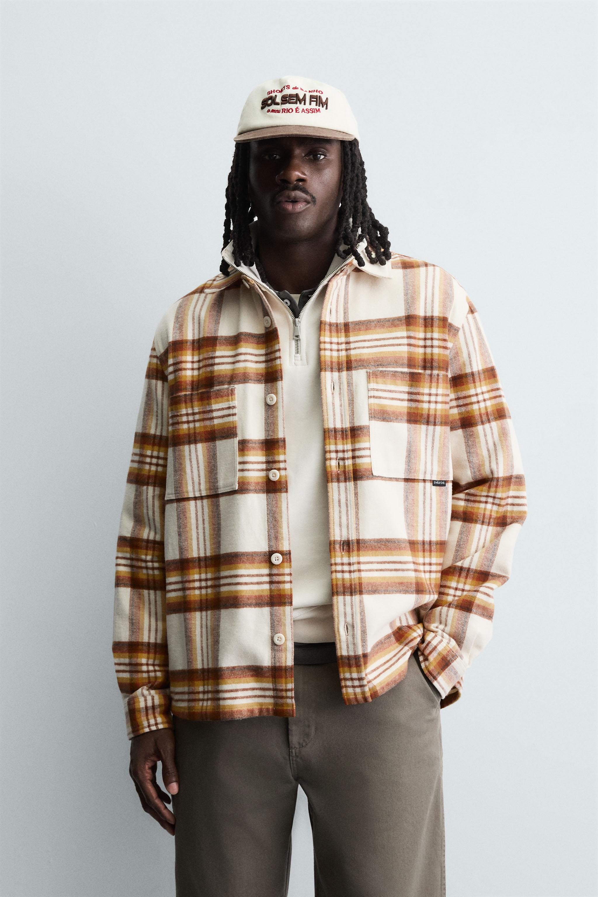 メンズフランネルシャツ | 最新コレクション | ZARA 日本