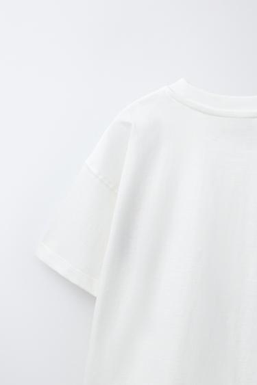 GRAFFITI PRINT T-SHIRT - White by Zara - Image 3