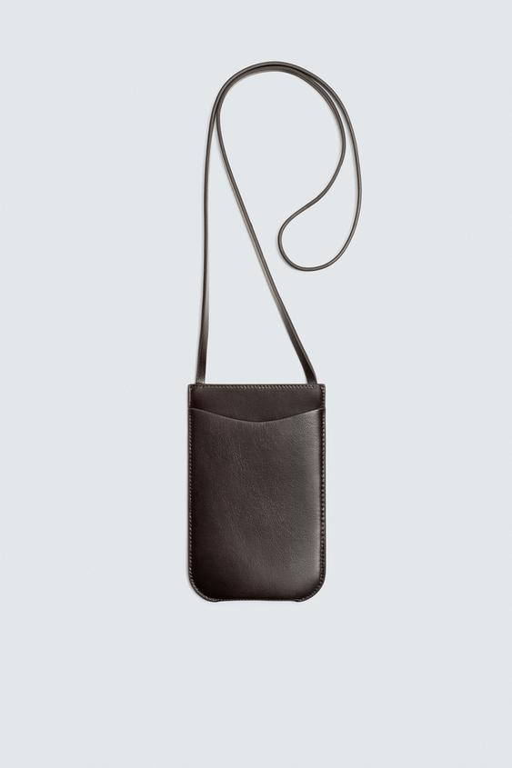 LEATHER CROSSBODY BAG