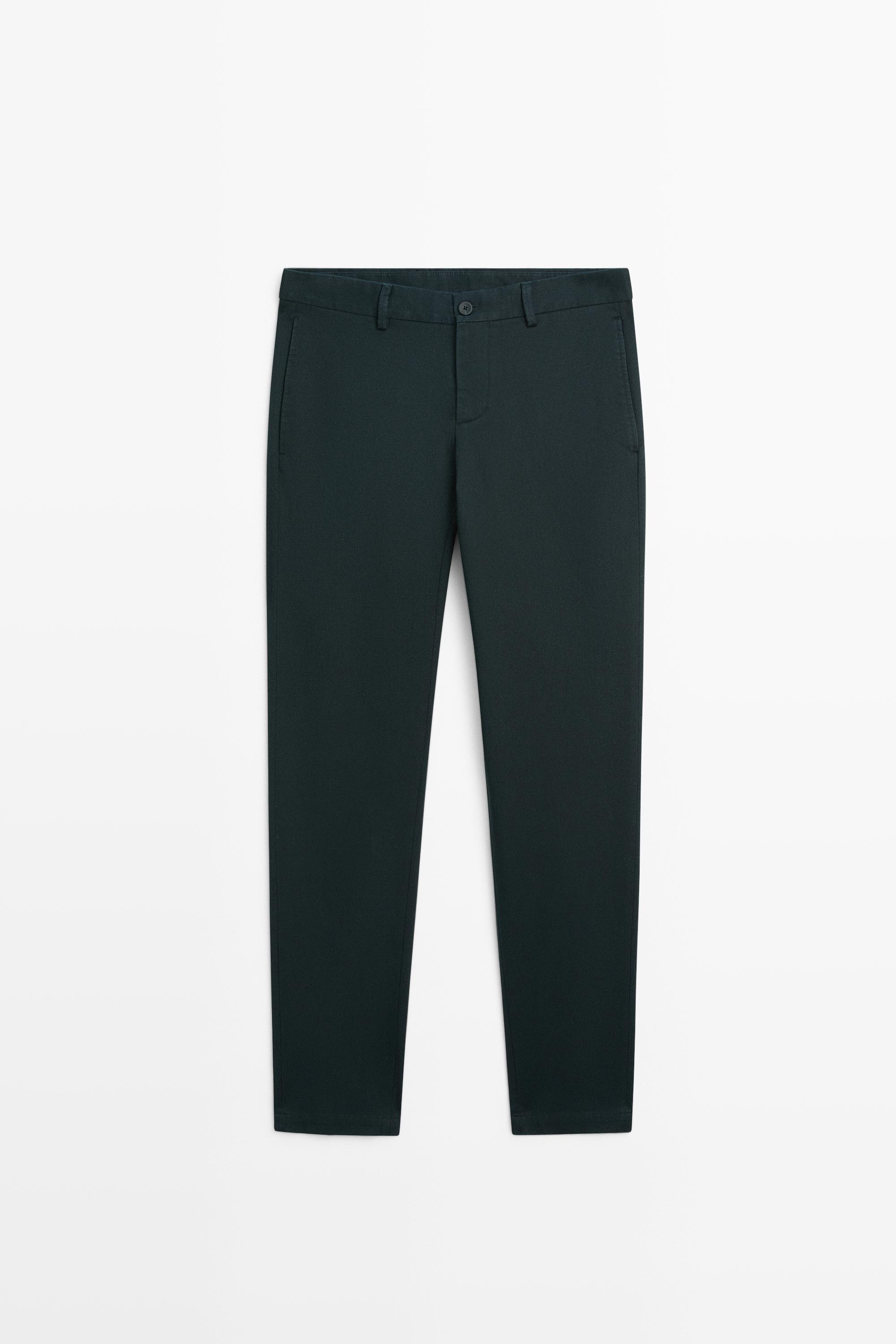 Slim fit pants — Navy blue