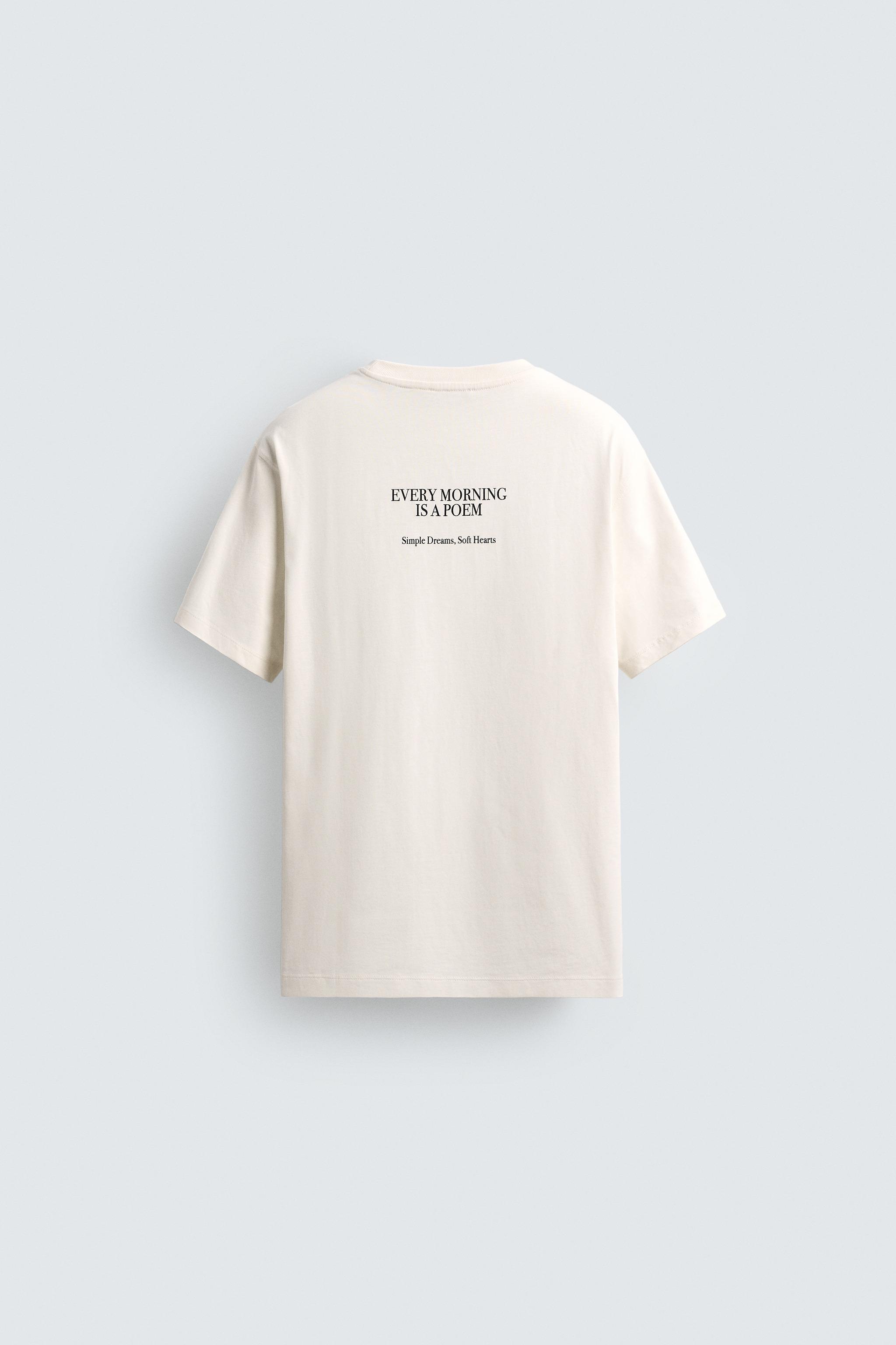 T-SHIRT À INSCRIPTION IMPRIMÉE