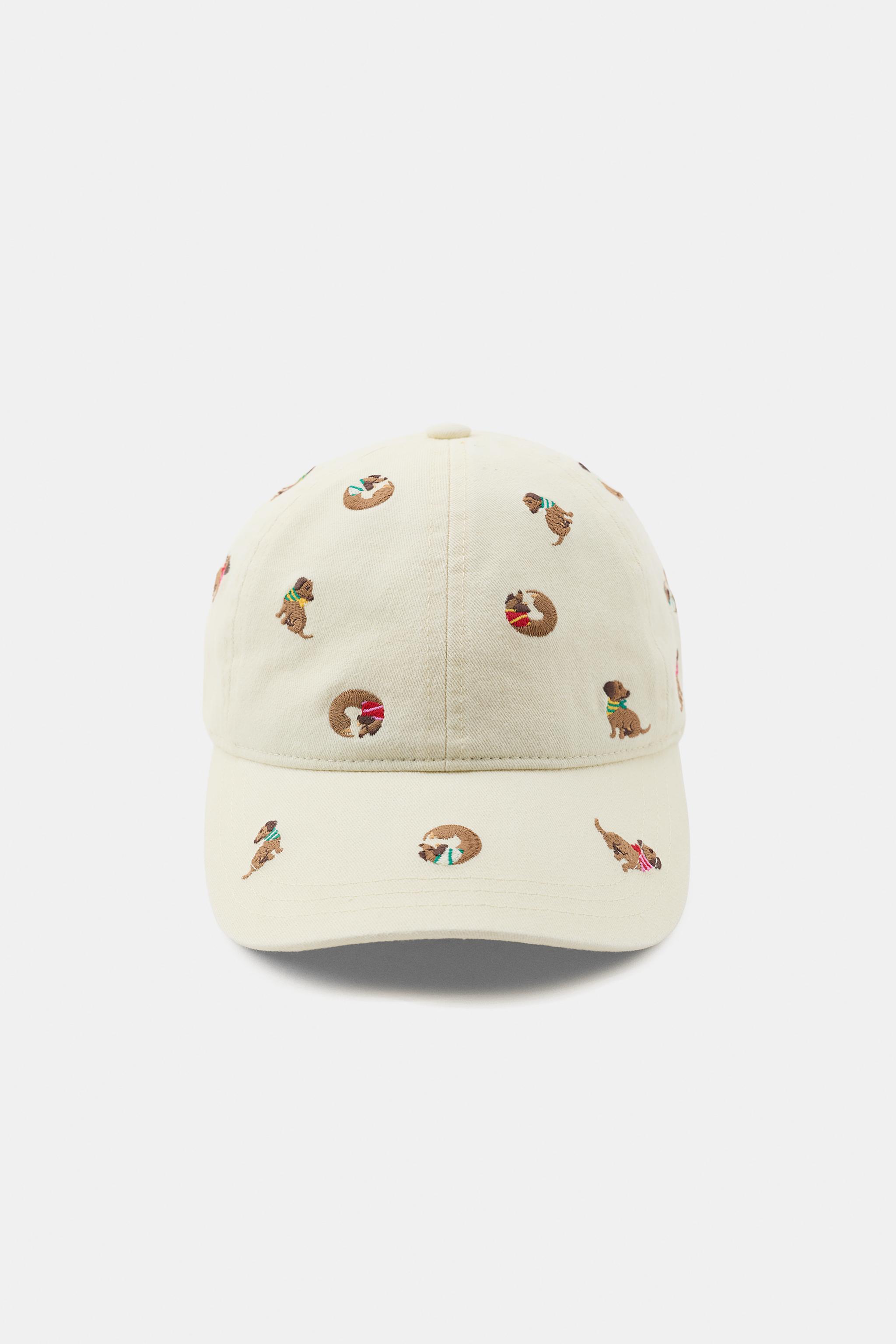 DOG EMBROIDERY TWILL CAP