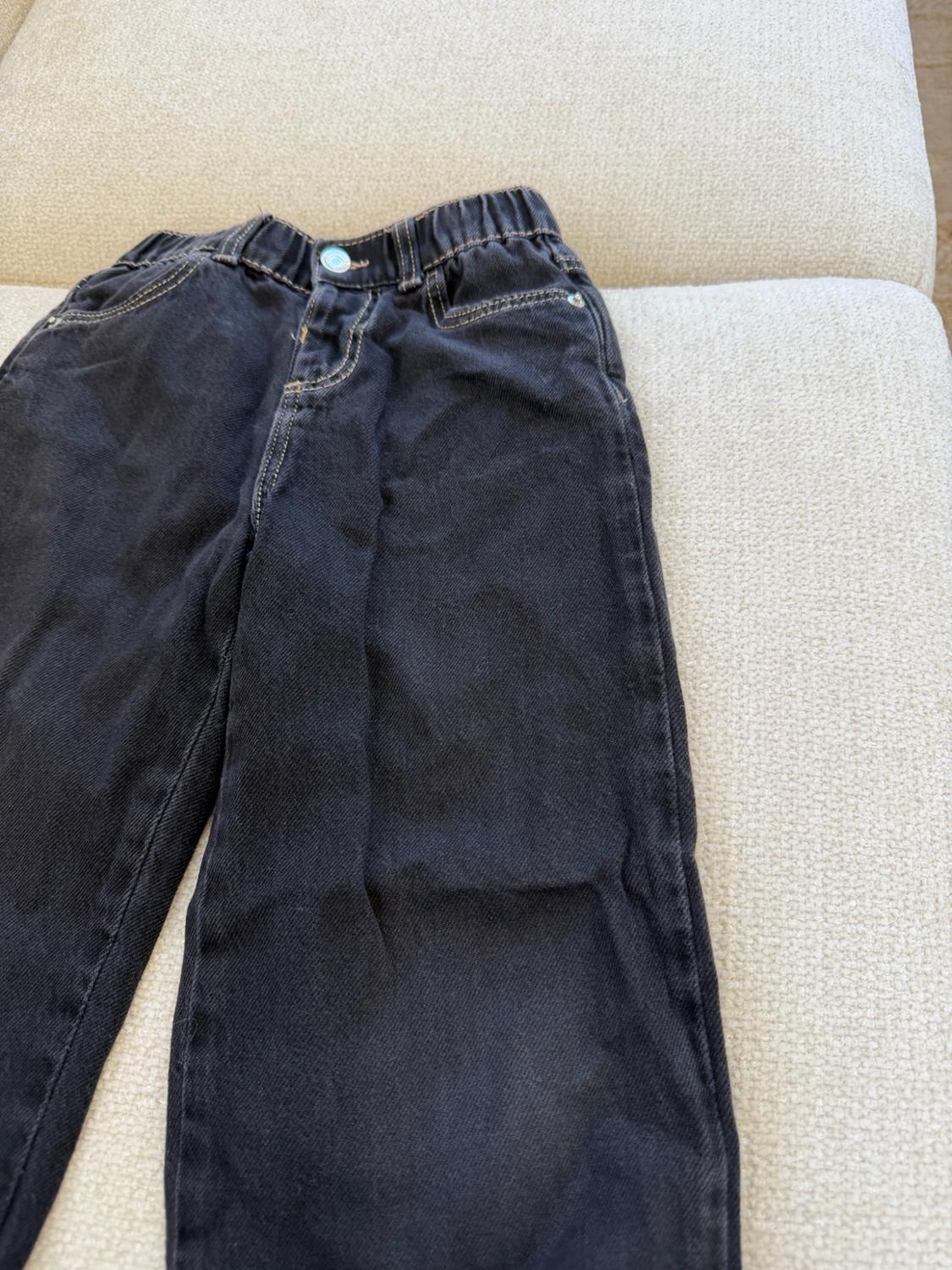 RUFFLED HEM CULOTTE JEANS - Image 3