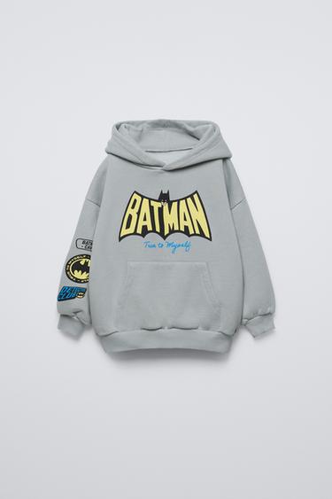 Zara BATMAN © & ™ DC COMICS SWEATSHIRT - Light blue