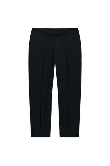 PANTALÓN SLIM TIRO ALTO - Negro de Zara