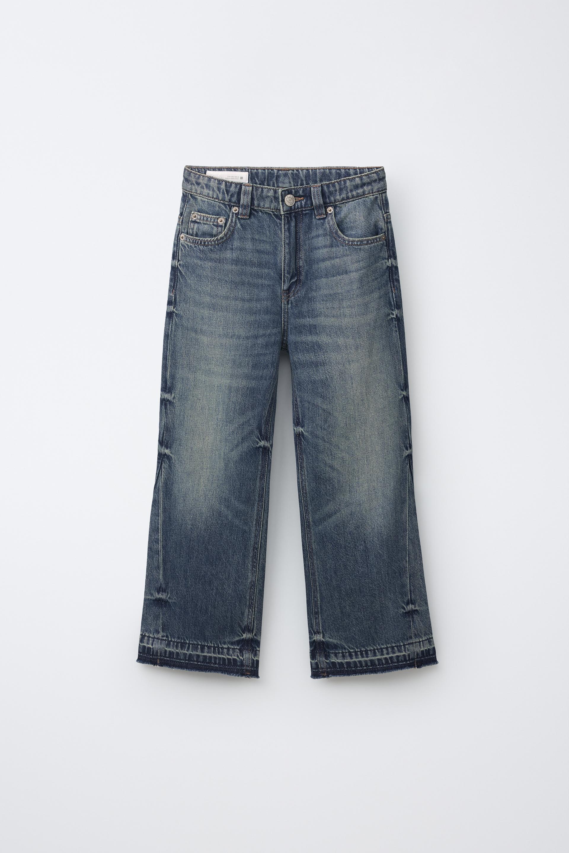 Frayed Flare Jeans