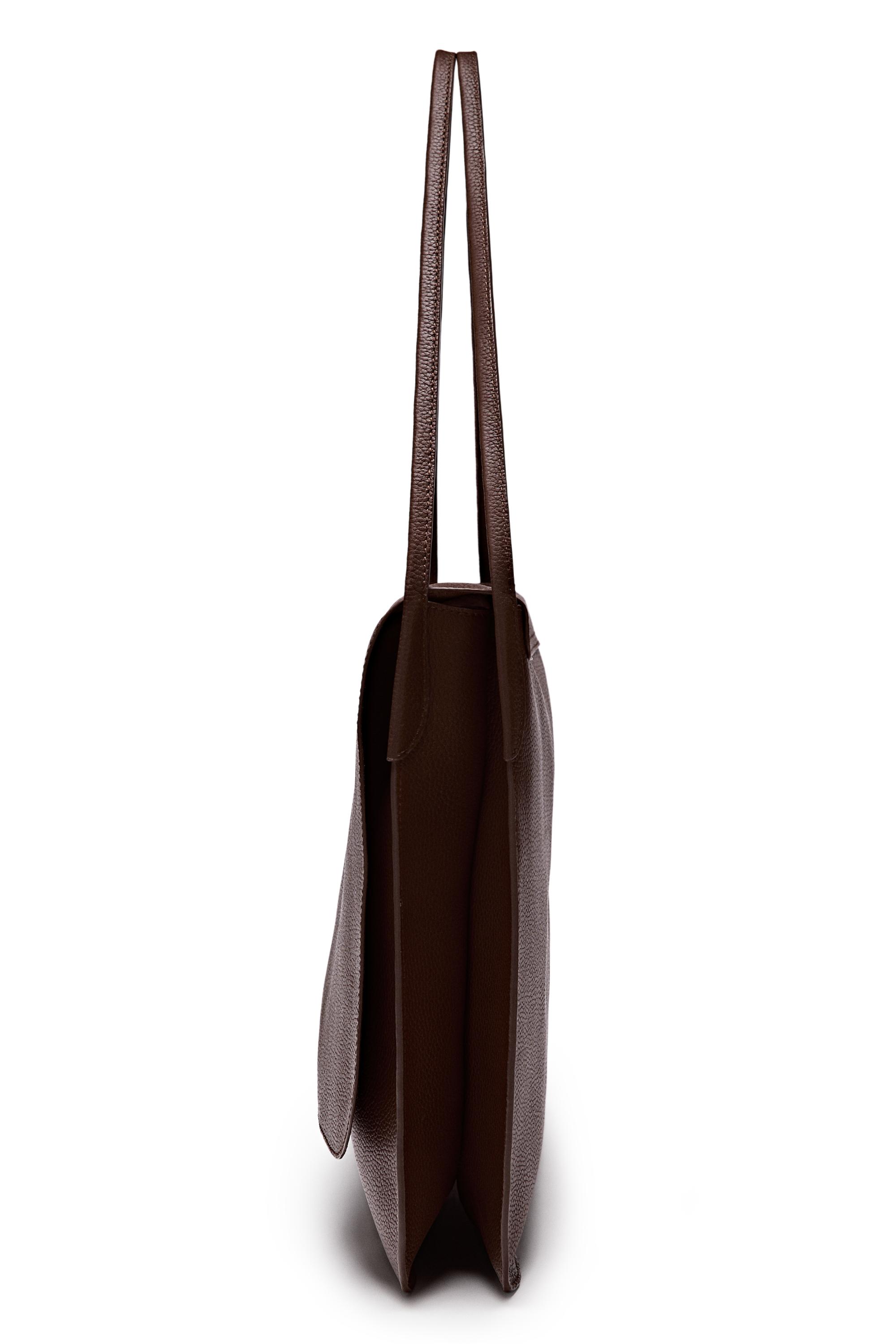 Large nappa leather flap bag - LIMITED EDITION