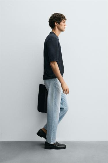 JEAN STRAIGHT FIT REGULAR - Bleu clair de Zara - Image 5