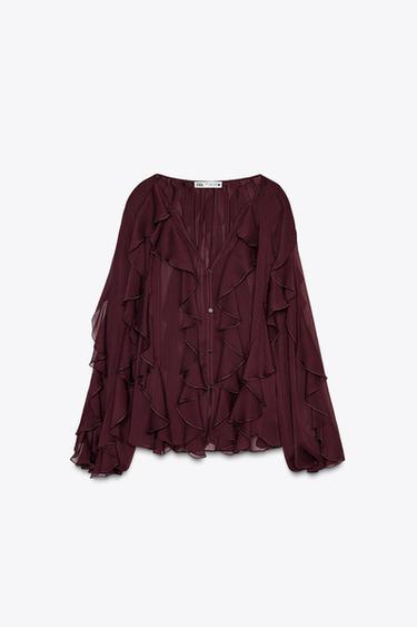 Zara Product image - Burgundy