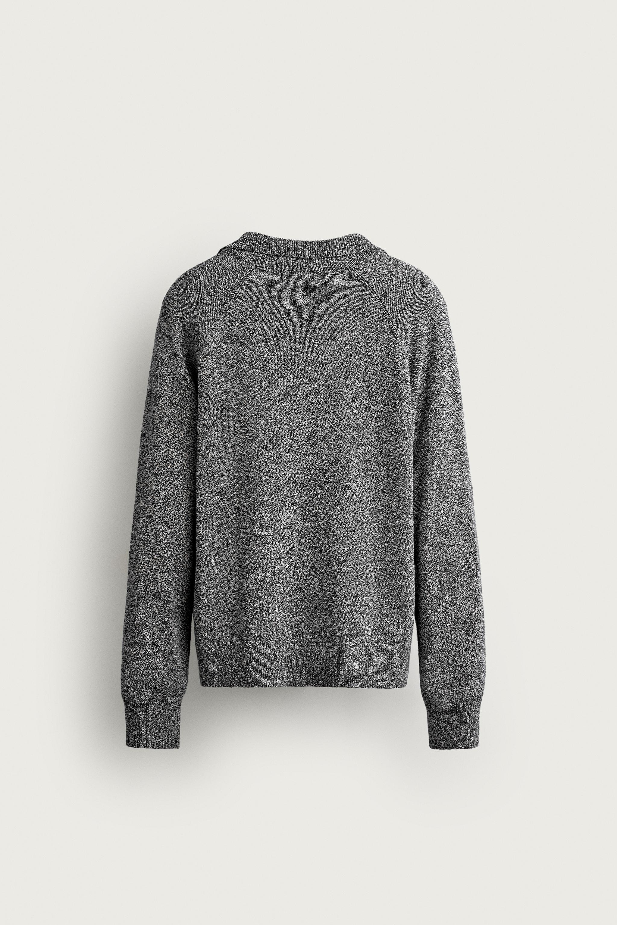 MELANGE REGULAR FIT KNIT POLO