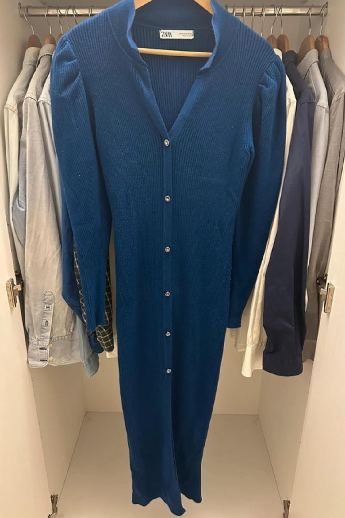 KNIT MIDI DRESS - Image 3