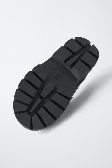 LOAFERS WITH STAR DETAIL - Black by Zara - Image 6