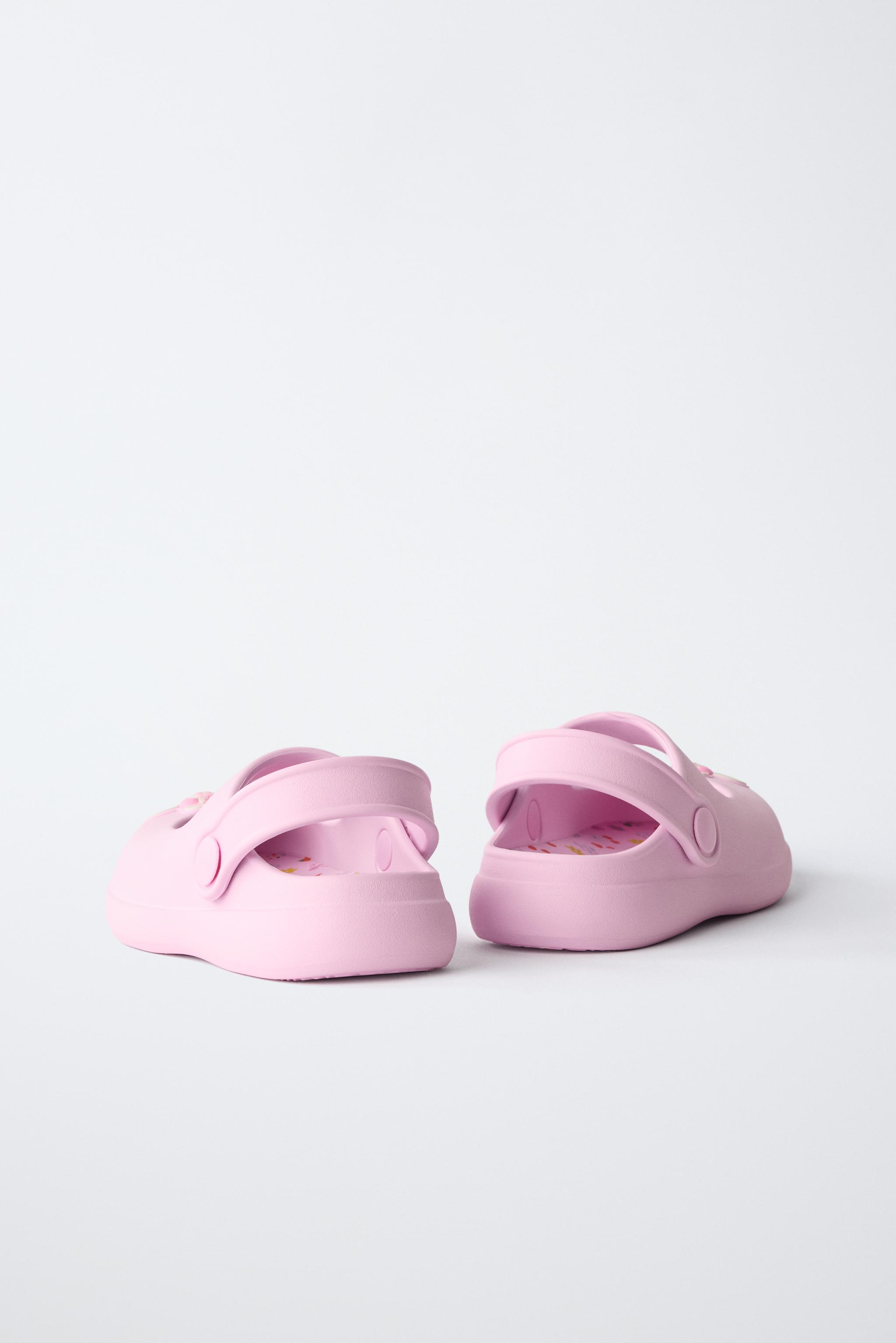 Детские сабо Zara MINNIE MOUSE © DISNEY RUBBERIZED CLOGS — фото 5