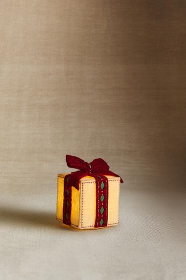 WEIHNACHTSGESCHENK BODENLEUCHTE KLEIN - Cremefarben von Zara