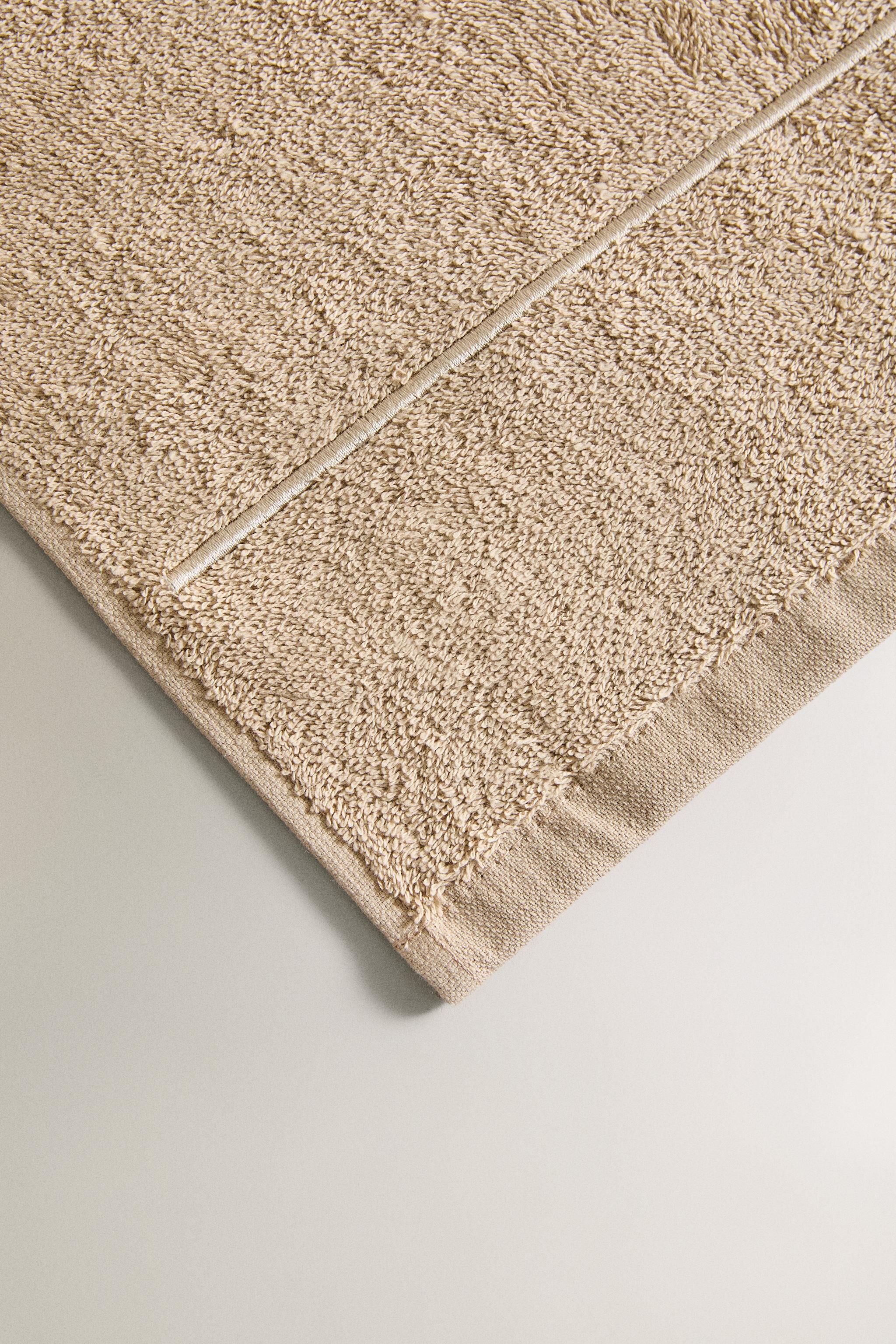 SERVIETTE DE BAIN BRODERIE NŒUD